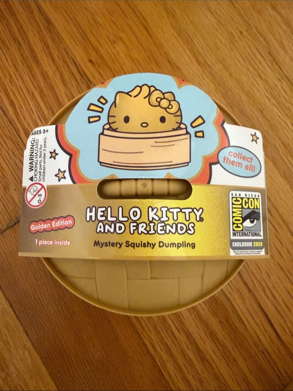 Hello Kitty Golden Edition Mystery Squishy Dumpling Keroppi Sanrio RMS